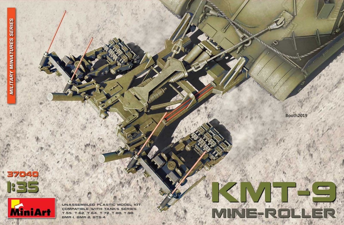 MiniArt 37040 Rouleau-mine KMT-9 1/35 