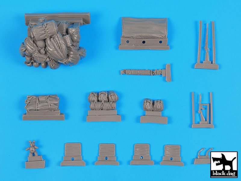Black Dog T35221 US Jeep accessories set 1/35 – immagine 6