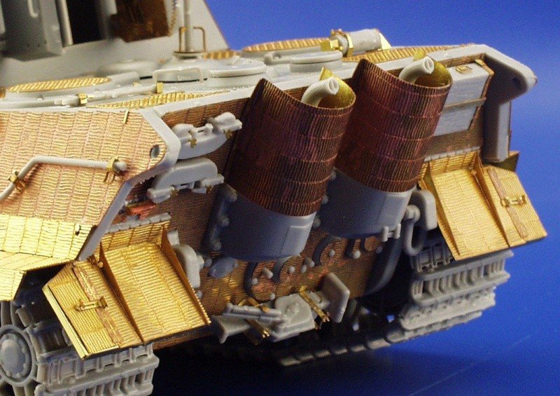 Eduard 35705 Zimmerit Jagdtiger fender 1/35 Dragon – Bild 6