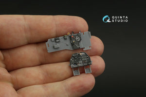 Quinta Studio QD48327 P-38J 3D-Printed &amp;amp; coloured Interior on decal paper (Tamiya) 1/48 – immagine 12