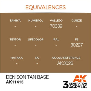 AK Interactive AK11413 Denison Tan Base 17ml – imagen 3