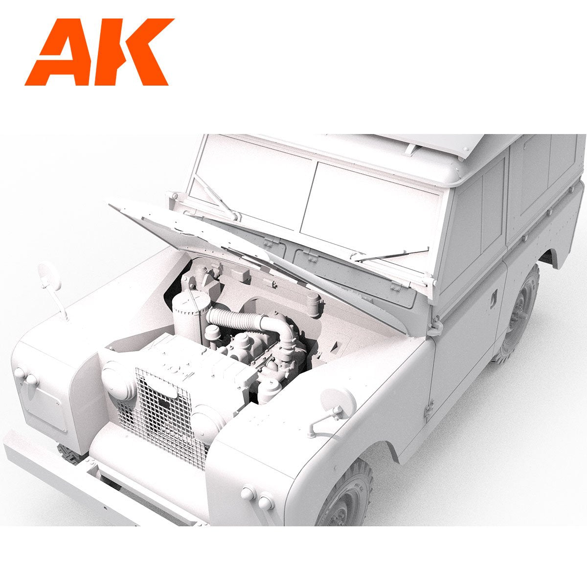 AK Interactive AK35013 LAND ROVER 88 SERIES IIA STATION WAGON 1/35 – zdjęcie 14