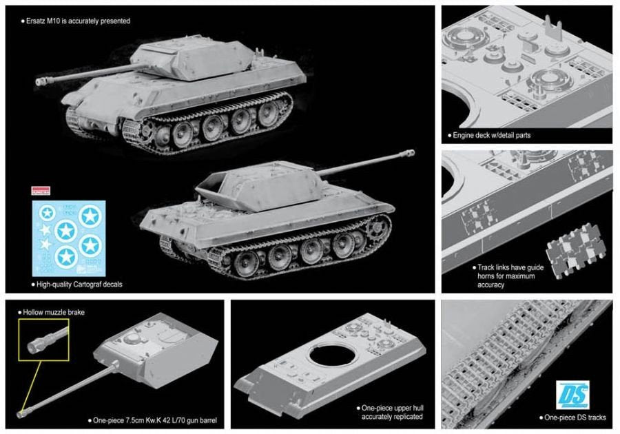 Dragon 7491 Ersatz M10 1/72 – imagen 3
