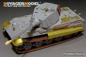 Maquette Voyager PE35959 Char King Tiger allemand de la Seconde Guerre mondiale (tourelle Hensehel) pour HOBBYBOSS 84531 1/35 – image 11