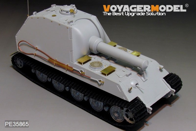 Mortier automoteur lourd allemand BAR 305 mm de la Seconde Guerre mondiale, modèle Voyager PE35865, pour maquette TRUMPETRER au 1/35 – image 2