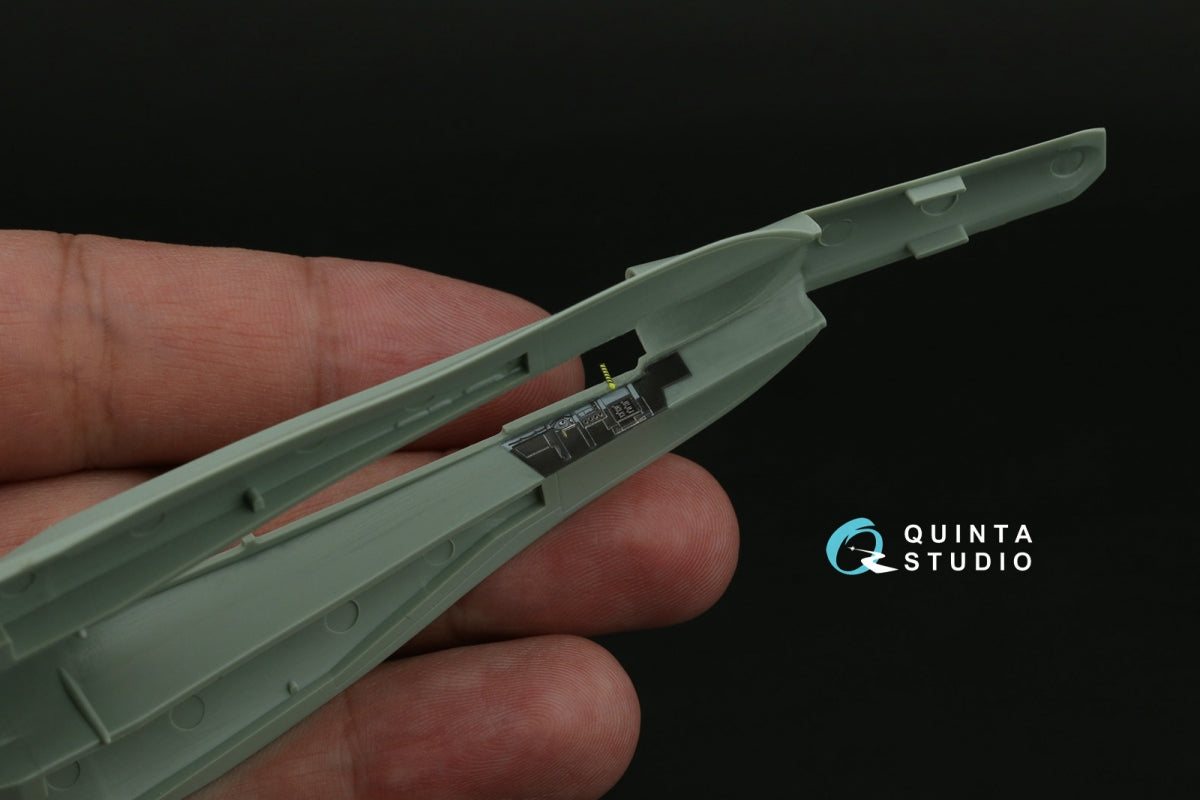 Quinta Studio QD72077 F/A-18C late 3D-Printed &amp;amp; coloured Interior on decal paper (Academy) 1/72 – immagine 11