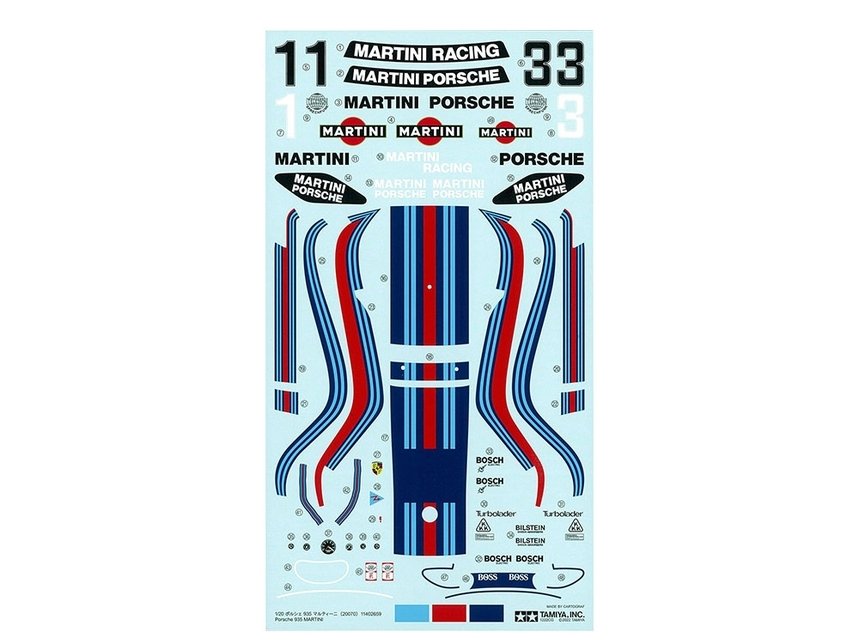 Tamiya 20070 PORSCHE 935 MARTINI 1/20 – immagine 6