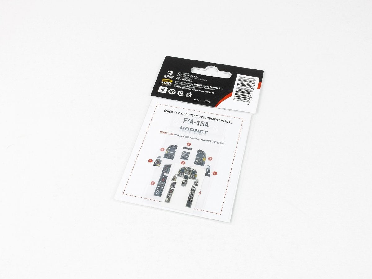 Red Fox Studio QS-48083 F/A-18A Hornet Kinetic 1/48 – immagine 2