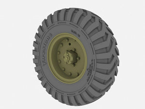 Panzer Art RE35-411 Roues de route Humber Mk I (motif Firestone) 1/35