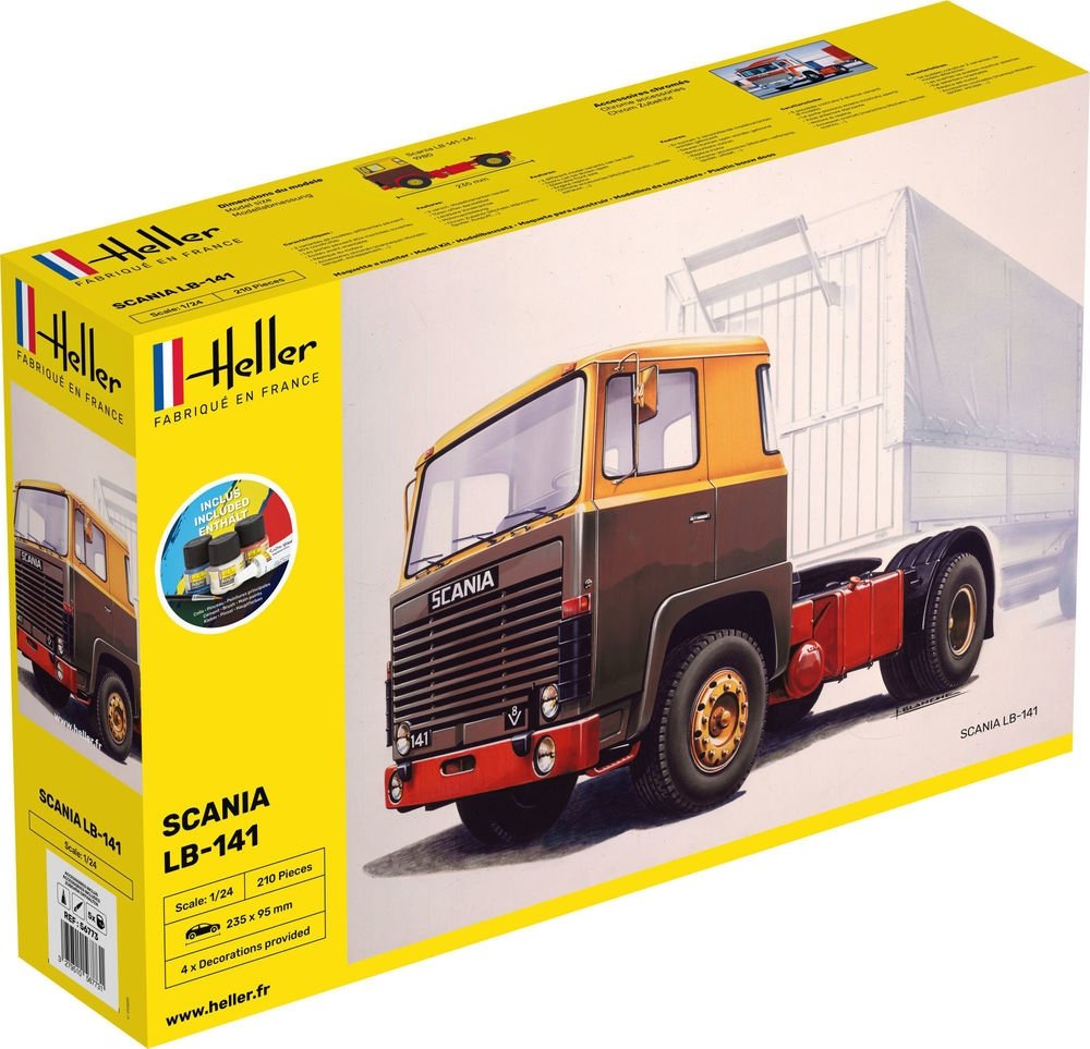 Heller 56773 Starter Kit - Truck LB-141 1/24