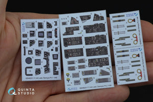 Intérieur imprimé en 3D et coloré sur papier décalcomanie Quinta Studio QD48231 F-14A Late (pour maquette Tamiya) 1/48 – image 2