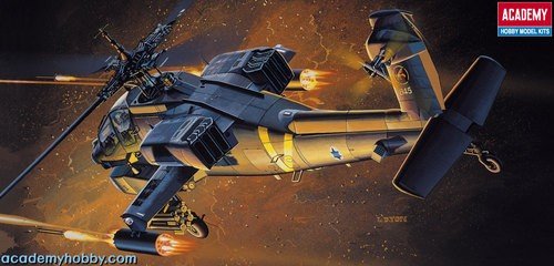 Academy 12488 AH-64A APACHE 1/72