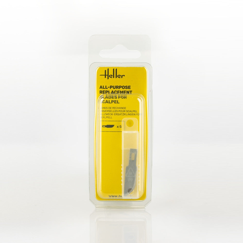 Heller 99007 All-purpose replacement blades for scalpel (5 pieces)