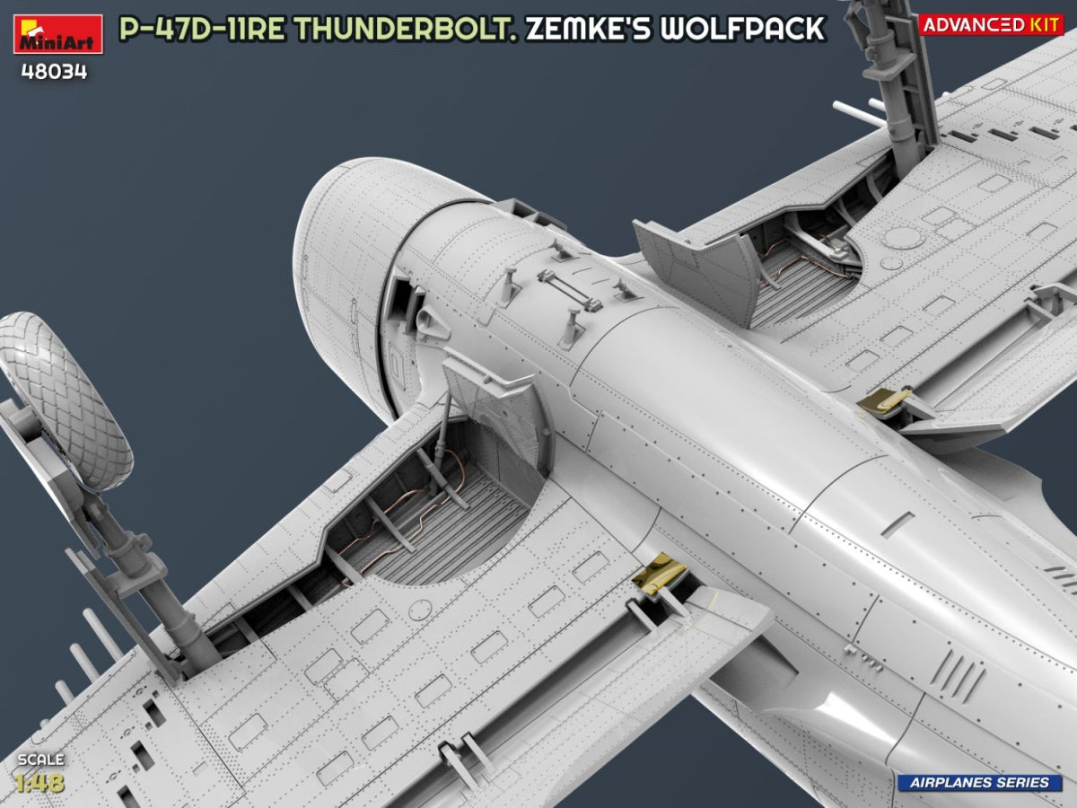 MiniArt 48034 P-47D-11RE Thunderbolt. Zemke&amp;#39;s Wolfpack. Advanced Kit 1/48 – imagen 13