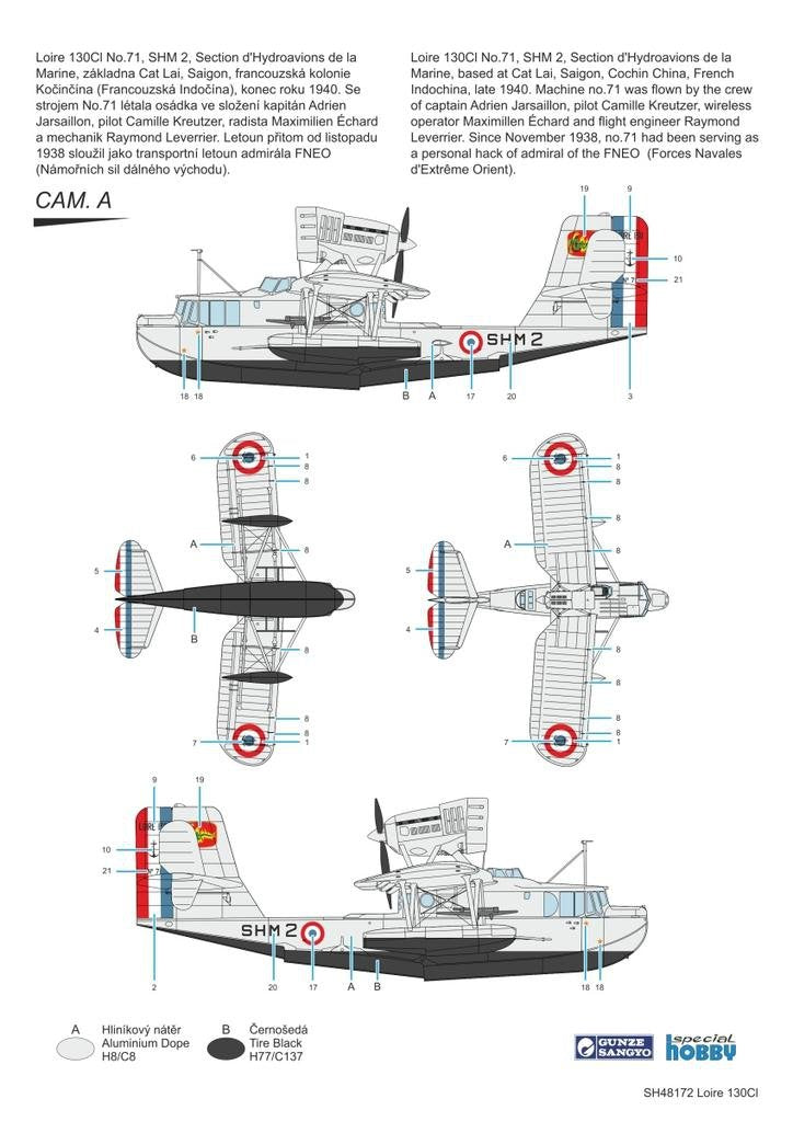 Special Hobby 48172 Loire 130Cl &amp;quot;Colonial&amp;quot; 1/48 – immagine 3