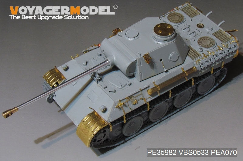 Voyager Model PE35982 WWII German Panther D Tank Early version Basic For TAKOM 2103 1/35 – immagine 4