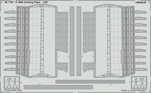 Eduard 481167 P-40N landing flaps EDUARD 1/48