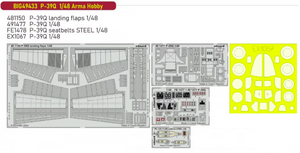 Kit de détails Eduard BIG49433 P-39Q pour Arma Hobby 1/48 – image 2