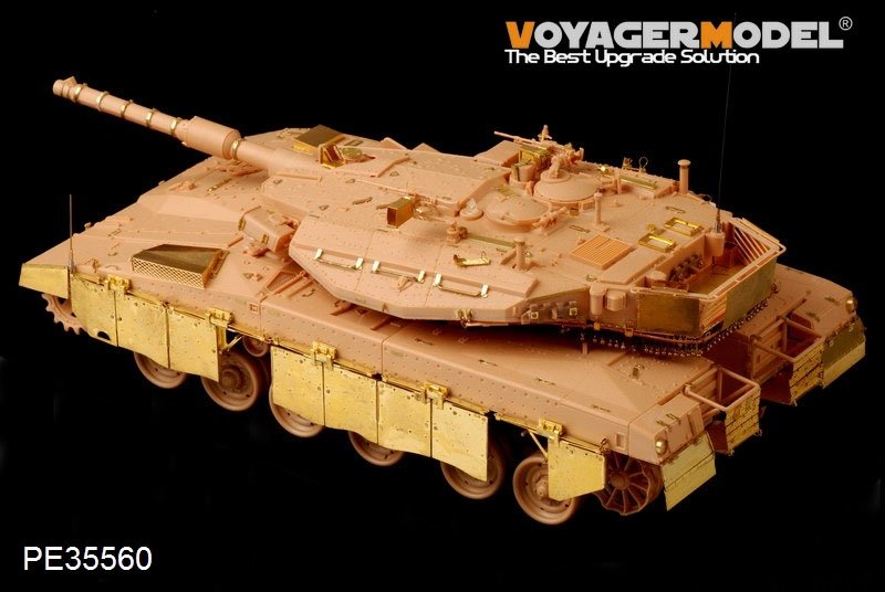 Voyager Model PE35560 IDF Merkava Mk.3D MBT(LIC) w/chains (FOR HOBBYBOSS 82476) 1/35 – image 2