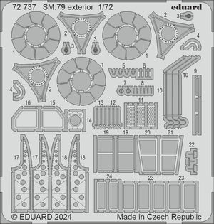 Eduard BIG72181 SM.79 ITALERI 1/72 – imagen 2
