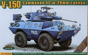Ace 72430 Commando Car 20mm or 90 mm gun 1/72