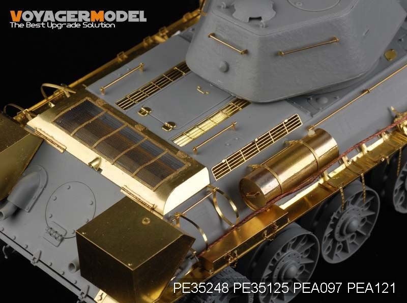 Voyager Model PE35248 WWII Russian T-34/76 Mod.1943 (For DRAGON Kit) 1/35 – Bild 5