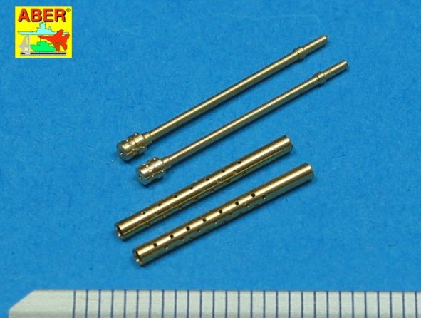 Aber A32012 Set of 2 barrels for Japanese 7,7 mm Type 97 aircraft machine guns 1/32 – immagine 3