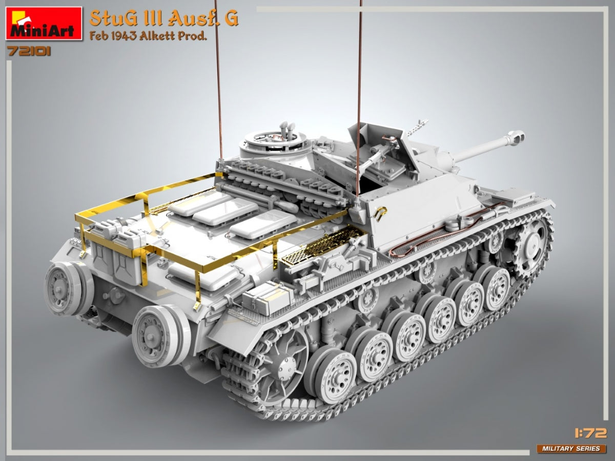MiniArt 72101 StuG III Ausf. G Feb 1943 Prod. 1/72 – zdjęcie 4