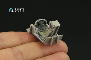 Quinta Studio QD48279 F/A-18C early 3D-Printed &amp;amp; coloured Interior on decal paper (HobbyBoss) 1/48 – immagine 10