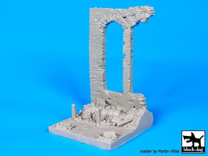 Black Dog D35046 Factory ruin base 1/35 – zdjęcie 6