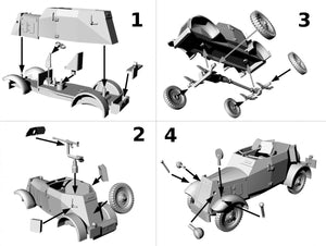 First To Fight PL006- Kfz. 13 1/72 – immagine 2