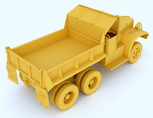 Mirror Model 35806 U.S. Diamond T 972 Dump Truck Late open Cab 1/35 – zdjęcie 2