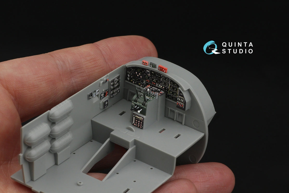 Quinta Studio QDS-48561 Boeing B-17G 3D-Printed &amp;amp; coloured Interior on decal paper (HK models) (small version) 1/48 – zdjęcie 13