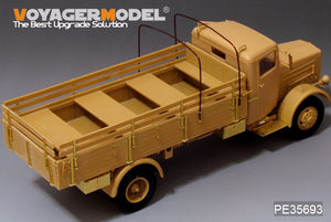 Voyager Model PE35693 WWII German Bussing Nag L4500A 4X4 Cargo Truck For AFV 35270 1/35 – immagine 9