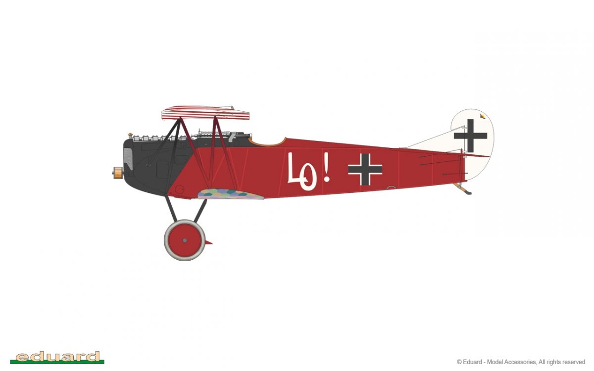 Eduard 8136 Fokker D.VII (OAW) ProfiPACK edition 1/48 – immagine 4