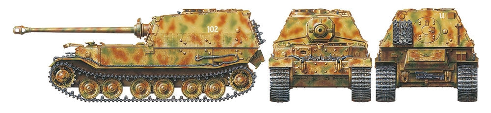 Tamiya 35325 German Tank Destroyer Elefant 1/35 – immagine 9
