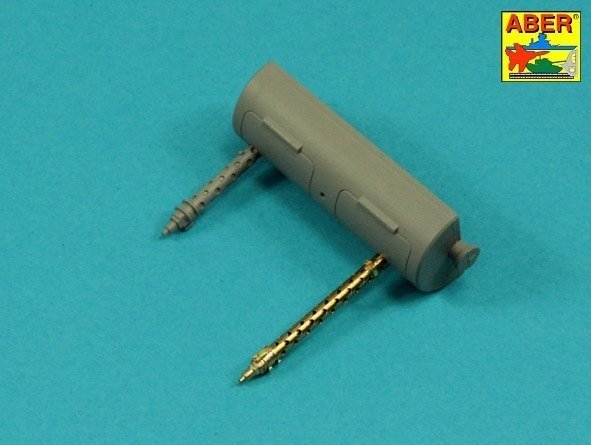 Aber 16L-17 Zestaw 2 luf do MG13 używanych w niemieckim czołgu Pz.Kpfw. I, Ausf.A wczesny do 1938r. / Set of 2 barrels for guns MG13 (long) used in German light tank Pz.Kpfw. I, Ausf.A early to 1938 1/16 – Bild 5