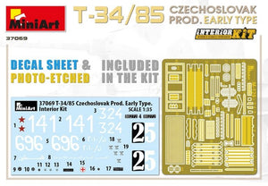 Miniart 37069 T-34/85 Czechoslovak Prod. Early Type 1/35 – Bild 18