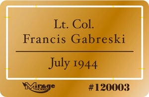 Mirage 120003 Lt. Col. Francis GABRESKI (July 1944) 200mm – immagine 3
