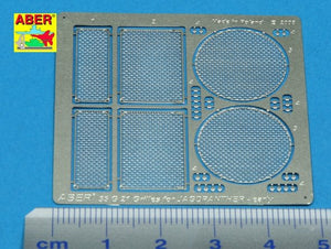 Aber 35G21 Grilles pour chasseur de chars allemand Jagdpanther Ausf.G1 début (1/35) – image 2