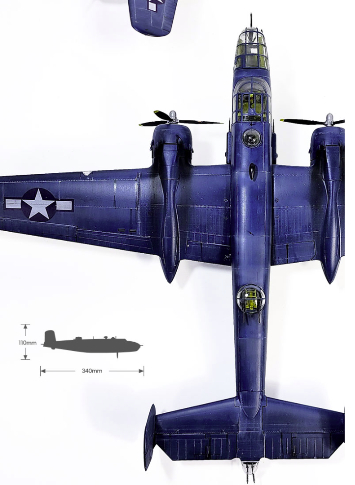 Maquette Academy 12334 USMC PBJ-1D B-25 Mitchell 1/48 – image 7
