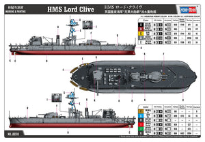 Hobby Boss 86518 HMS Lord Clive 1/350 – zdjęcie 4