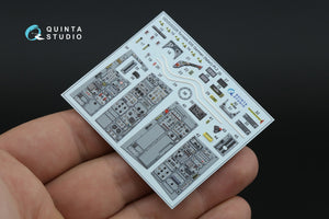 Quinta Studio QDS+32229 Tornado IDS German 3D-Printed &amp;amp; coloured Interior on decal paper (Italeri) (Small version) (with 3D-printed resin parts) 1/32 – immagine 8