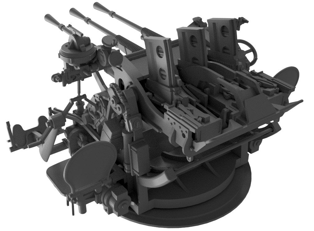 Pit-Road G47 IJN Type 96 25mm Triple AA Gun 1/35 – immagine 6