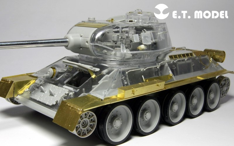 E.T. Model E35-021 WWII Soviet T-34/85 Fender (For AFV CLUB 35S56) 1/35 – immagine 3