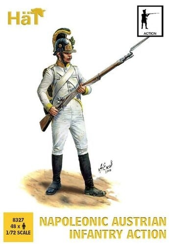 Hat 8327 Napoleonic Austrian Infantry Action 1/72
