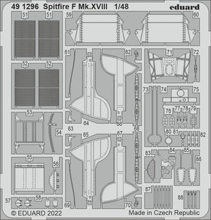 Eduard BIG49348 Spitfire F Mk. XVIII AIRFIX 1/48 – immagine 3