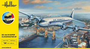 Heller 56315 DC6 Super Cloudmaster Air France - Kit de démarrage 1/72 – image 2
