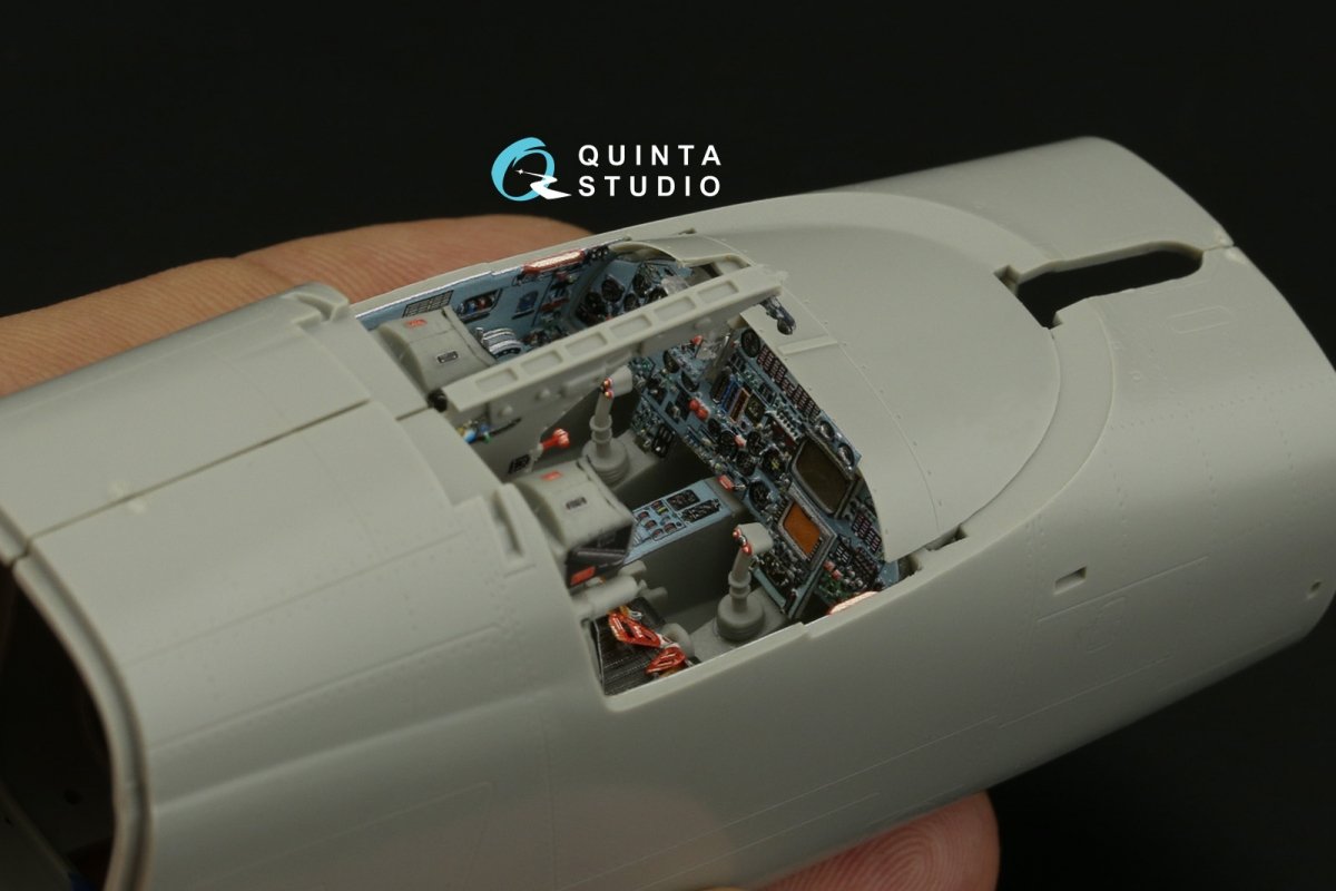 Quinta Studio QD48238 Su-24M 3D-Printed &amp;amp; coloured Interior on decal paper ( Trumpeter ) 1/48 – imagen 6