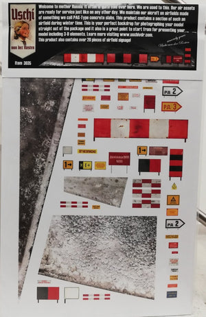 Uschi 3035 Scenic display: Russian PAG-Type Taxiway BLAST EDITION 1/48 – immagine 2